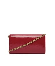PINKO LOVE ONE Mini sac à bandoulière brillant rouge-or antique - Sacs pour Femme - 2