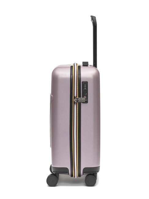 EUDOXIE LOGO Chariot à bagages à main roses rosées - Valises cabine