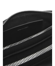 CALVIN KLEIN SIGNATURE LOGO STRAP Sacoche pour appareil photo à double fonction noir / vieil argent - Sacs pour Femme - 6