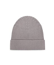 CALVIN KLEIN PATCH CHUNKY RIB  Capuchon applique en argent - Bonnets - 2