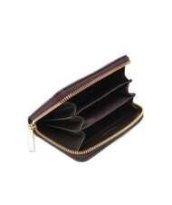 CALVIN KLEIN EMBOSSED LOGO Portefeuille moyen à fermeture éclair fudge/expresso - Portefeuilles Femme - 2