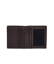CALVIN KLEIN FOIL EMBOSS  Portefeuille vertical en cuir ck brun foncé - Portefeuilles Homme - 2