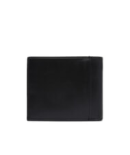 CALVIN KLEIN CK PLAQUE Portefeuille en cuir sur noir - Portefeuilles Homme - 3