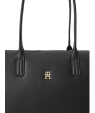 TOMMY HILFIGER POPETTE SOFT Sac à bandoulière le noir - Sacs pour Femme - 3