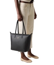 TOMMY HILFIGER POPETTE SOFT Sac à bandoulière le noir - Sacs pour Femme - 6