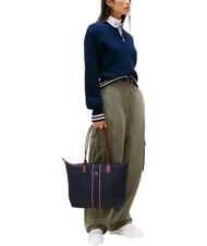 TOMMY HILFIGER POPETTE Sac à bandoulière corps bleu spatial - Sacs pour Femme - 5