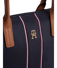 TOMMY HILFIGER POPETTE Mini sac fourre-tout avec bandoulière corps bleu spatial - Sacs pour Femme - 3