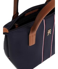 TOMMY HILFIGER POPETTE Mini sac fourre-tout avec bandoulière corps bleu spatial - Sacs pour Femme - 5