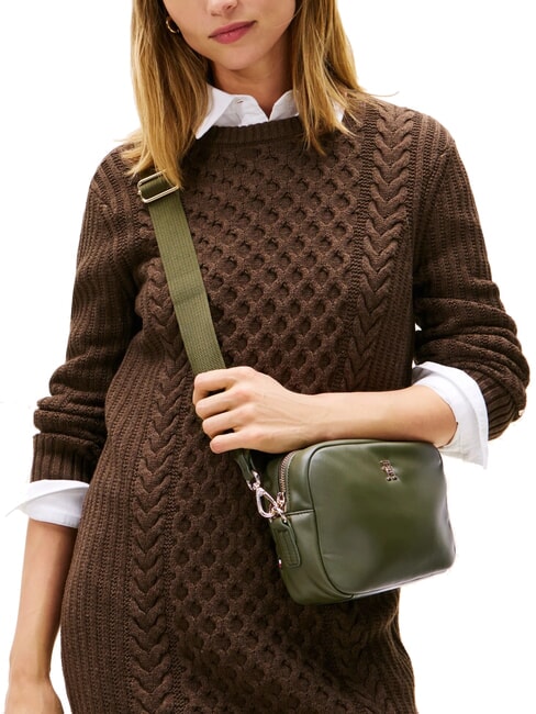 POPETTE SOFT Sac à bandoulière pour appareil photo Vert chasseur - Sacs pour Femme