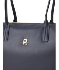 TOMMY HILFIGER POPETTE SOFT Sac à bandoulière bleu sidéral / noir - Sacs pour Femme - 3