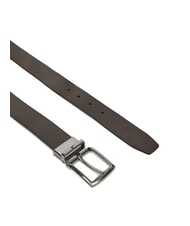 TOMMY HILFIGER DENTON Ceinture en cuir Tête de Maure / noire - Ceintures - 4