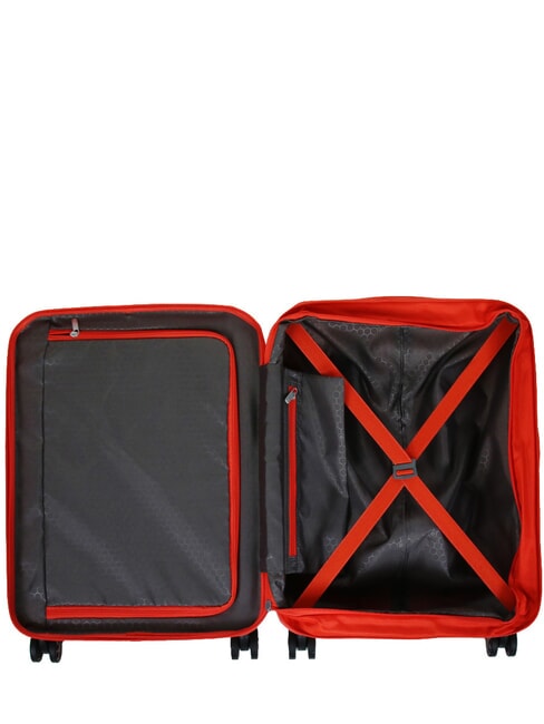Valise FLUX, valise cabine, extensible rouge mandarine - Valises cabine
