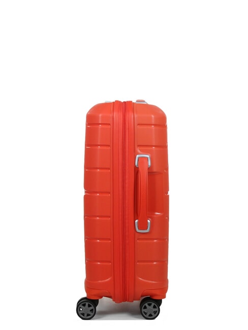 Valise FLUX, valise cabine, extensible rouge mandarine - Valises cabine