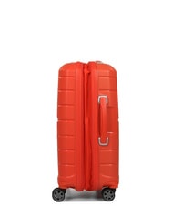 SAMSONITE Valise FLUX, valise cabine, extensible rouge mandarine - Valises cabine - 4