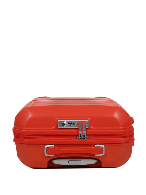 Valise FLUX, valise cabine, extensible rouge mandarine - Valises cabine