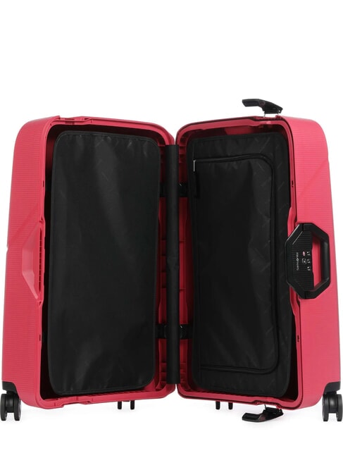 MAGNUM ECO Chariot moyen 69/25 géranium rouge - Valises Rigides