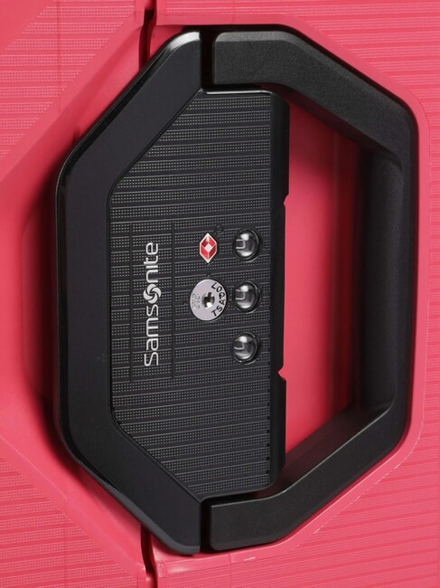 MAGNUM ECO Chariot moyen 69/25 géranium rouge - Valises Rigides