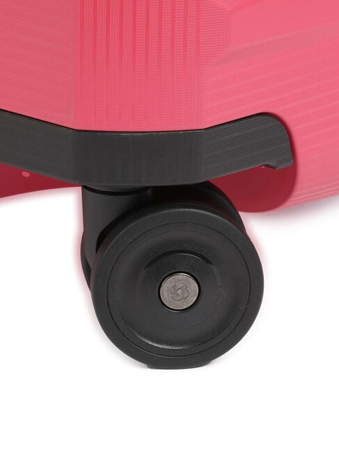 MAGNUM ECO Chariot moyen 69/25 géranium rouge - Valises Rigides