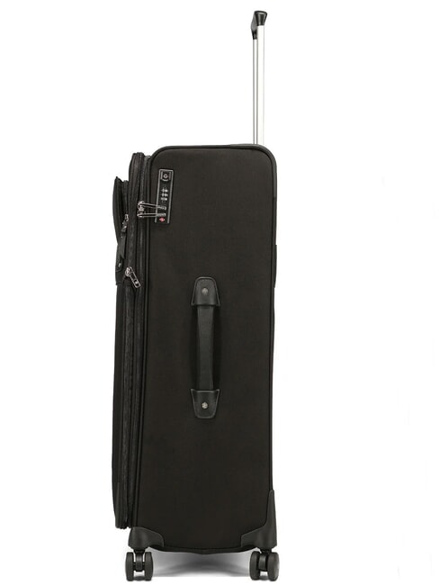 BEAUHAVEN  Grand chariot extensible NOIR - Valises Semi-rigides