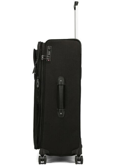 BEAUHAVEN  Grand chariot extensible NOIR - Valises Semi-rigides