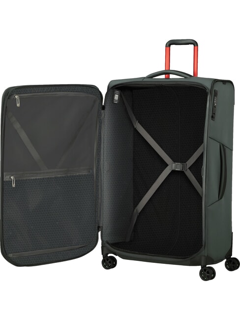 RESPARK Grand chariot extensible sport noir - Valises Semi-rigides