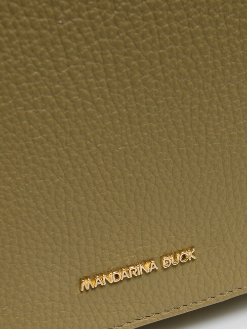 MELLOW Sac bandoulière en cuir avec rabat aloès - Sacs pour Femme