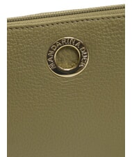 MANDARINA DUCK MELLOW Sac bandoulière chaîne en cuir aloès - Sacs pour Femme - 3