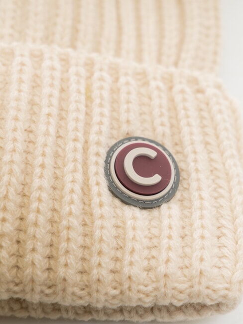 MILES Bonnet côtelé avec revers encens - Bonnets