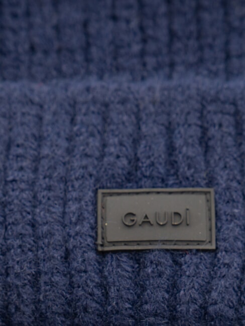 EVAN Bonnet à revers bleu - Bonnets