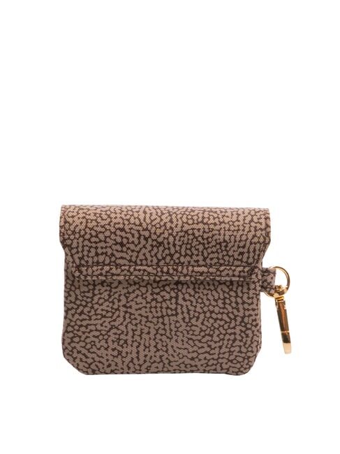 FLEXOS SOFT Porte-monnaie avec mousqueton op naturel / noir - Portefeuilles Femme