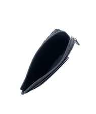 THE BRIDGE VACCHERECCIA Portefeuille avec zip Bleu Marine / Ruthénium / Palladium - Portefeuilles Homme - 3