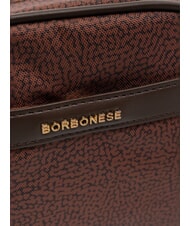 BORBONESE DOWNTOWN Petit sac à bandoulière terre cuite - Sacs pour Femme - 3