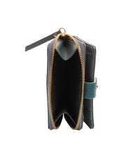 BORBONESE FLEXOS SOFT Portefeuille moyen avec poche à monnaie octane - Portefeuilles Femme - 4