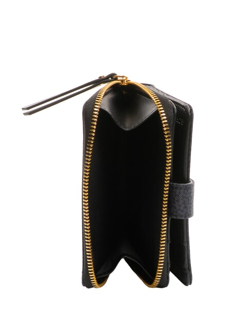 FLEXOS SOFT Portefeuille moyen avec poche à monnaie Noir - Portefeuilles Femme