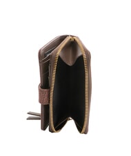 BORBONESE FLEXOS SOFT Portefeuille moyen avec poche à monnaie terre cuite - Portefeuilles Femme - 4