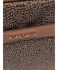BORBONESE DOWNTOWN Petit sac &agrave; bandouli&egrave;re op/poudre naturelle - Sacs pour Femme - 3