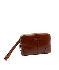 THE BRIDGE VESPUCCI Pochette en cuir avec dragonne MARRON - Sacs pour Femme - 2