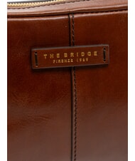 THE BRIDGE VESPUCCI Pochette en cuir avec dragonne MARRON - Sacs pour Femme - 3