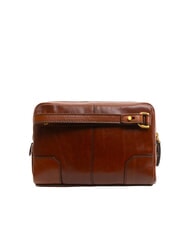 THE BRIDGE VESPUCCI Pochette en cuir avec dragonne MARRON - Sacs pour Femme - 4