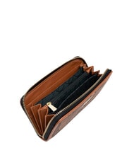 GATTINONI PLANETARIUM Grand portefeuille zippé bronzage monochrome - Portefeuilles Femme - 2