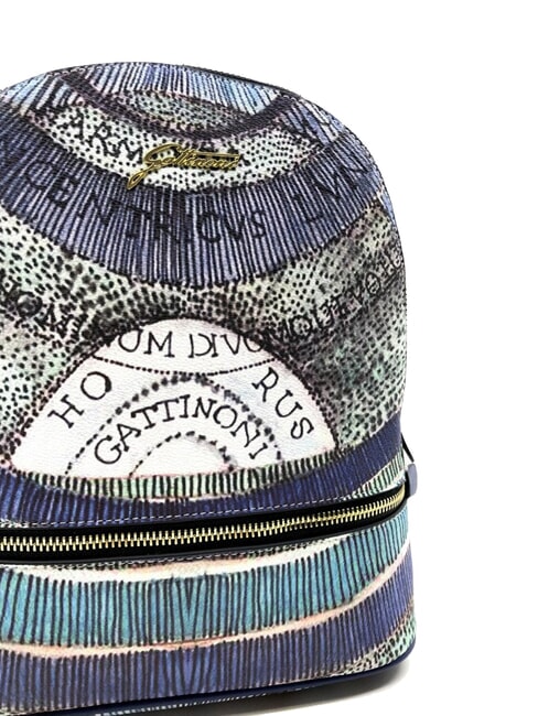 PLANETARIUM Sac à dos moyen aigue-marine/bleu marine - Sacs pour Femme