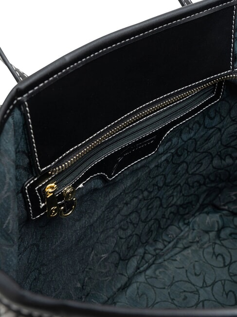 PLANETARIUM Sac de courses moyen monochrome gris clair/noir - Sacs pour Femme