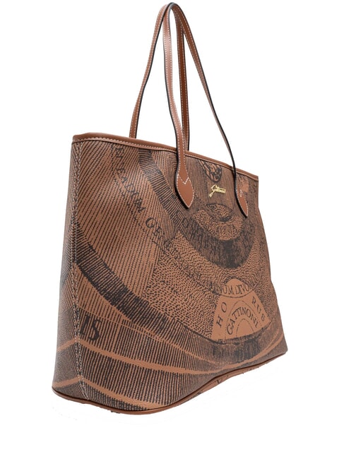 PLANETARIUM Sac de courses moyen bronzage monochrome - Sacs pour Femme