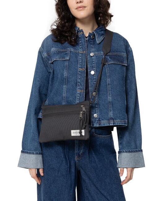 CROSTIN Sac à bandoulière lavé foncé - Sacs pour Femme