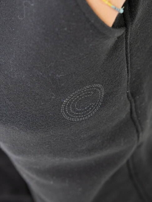 STUNNING Pantalon de surv&ecirc;tement avec logo paillet&eacute; noir - Surv&ecirc;tements pour enfants