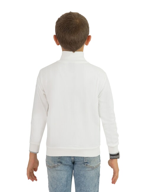 CONNECTIVE KIDS Sweat-shirt entièrement zippé blanc - Bébé Sweat