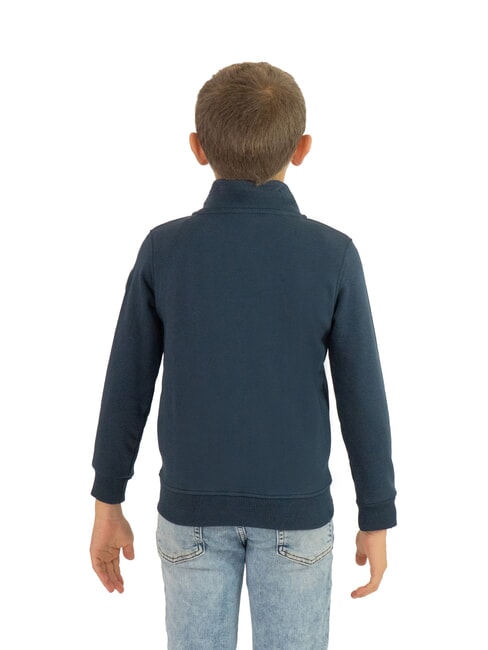 CONNECTIVE KIDS Sweat-shirt à col roulé entièrement zippé bleu marine - Bébé Sweat