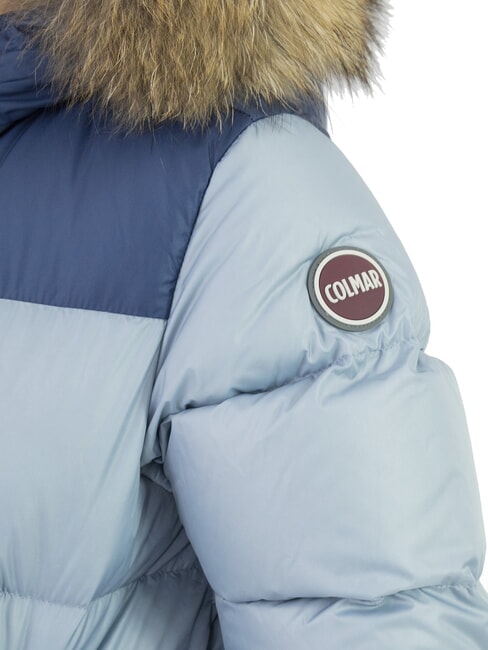 E-CONCRETE KIDS Doudoune &agrave; capuche polaire/bleu fonc&eacute;/fonc&eacute; - B&eacute;b&eacute; Vestes