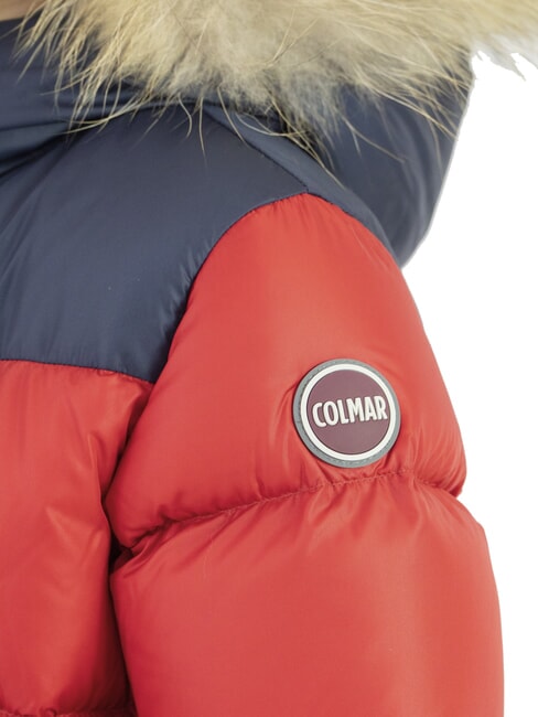 E-CONCRETE KIDS Doudoune &agrave; capuche h&eacute;ros bleu marine - B&eacute;b&eacute; Vestes