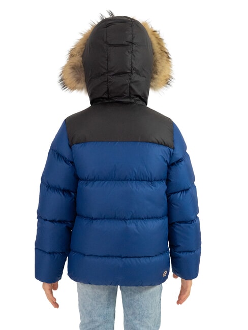 E-CONCRETE KIDS Doudoune &agrave; capuche Capitaine Black Black - B&eacute;b&eacute; Vestes
